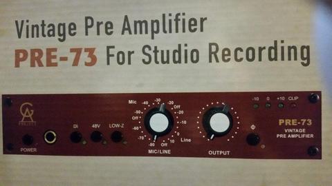 Golden Age Pre-73 Vintage Pre Amp