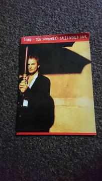 Sting Ten Summers Tales world tour