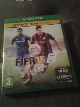 XBOX ONE FIFA 15 GAME FOR SALE