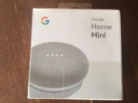 Google home mini. Brand new sealed in box