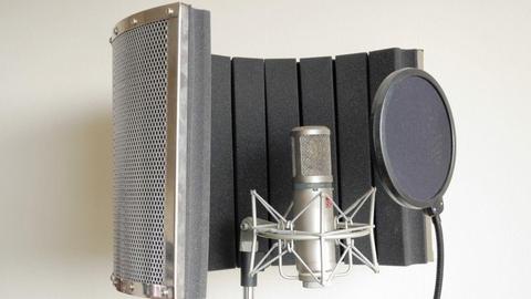 LD Systems RF1 Microphone Screen Vocal Booth