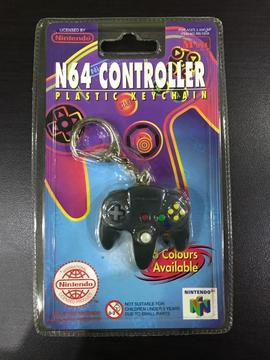 Original official retro Nintendo N64 controller keychain. Very rare and collectible