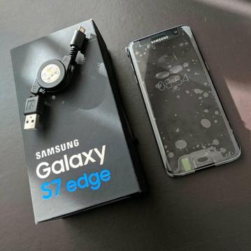 Samsung S7 Edge 32gb (New) Black Onyx Unlocked Sim Free
