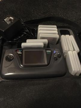 Sega Game Gear with 12 Games