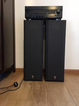 Speakers B&W DM620, Amp Yamaha DSPA5-92