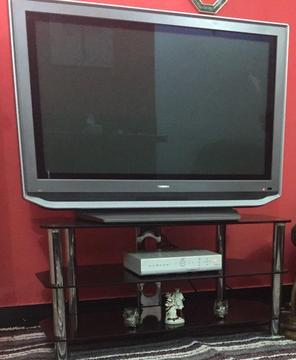 Toshiba TV with Stand