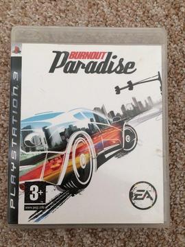PS3 PlayStation 3 Burnout Paradise Car Racing Stunt Game