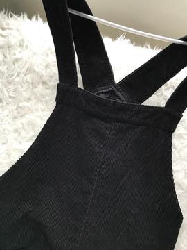 Size 14 black pinafore dress
