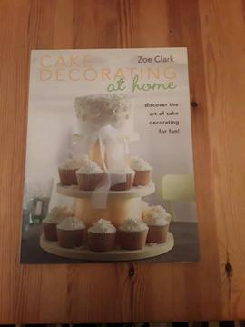 Cake decorating and baking book new