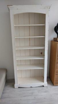 Free White bookcase (collection only)