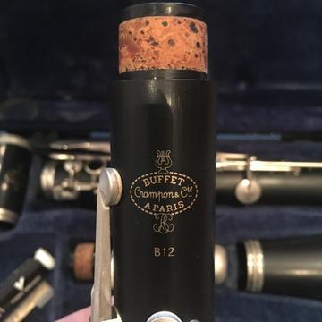 Original Buffet B12 Professional Student Clarinet with case and stand