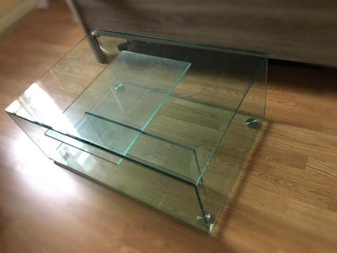 GLASS COFFEE/OFFICE TABLE