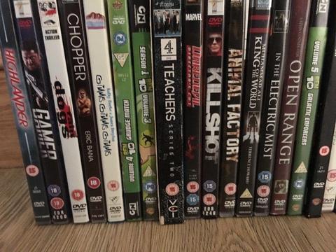 Loads of DVDs