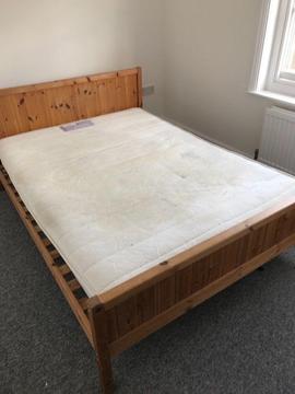 FREE Double bed and mattress
