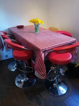 Free Table and 4 Bar Stools