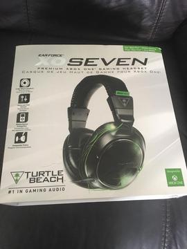 Turtle beach gaming headphones xo seven for x box one