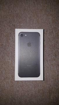 (BRAND NEW) Apple iPhone 7 black 128gb