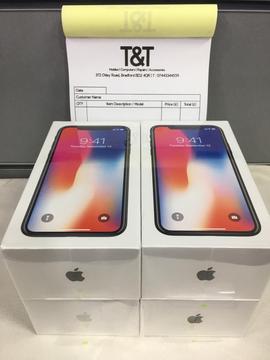 IPHONE X 256GB BLACK UNLOCK 11 MONTH APPLE WARRANTY PICK