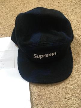 Supreme baseball cap blue and black - Genuine item