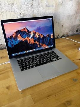 15.4 Retina Macbook Pro Quad Core i7 2.6Ghz 16GB Ram 256GB SSD Final Cut Pro X Motion Adobe Premiere