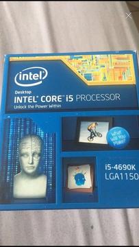 Intel i5 4690k processor - boxed great condition