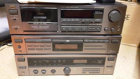 JVC Hifi System with Remote Control