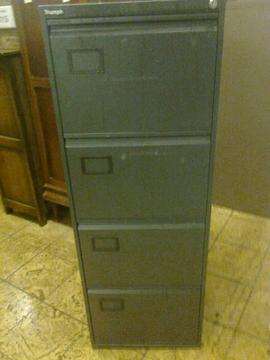 Filing cabinet, grey