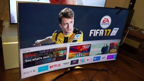 SAMSUNG 55-inch CURVED SUPER Smart 4K ACTIVE HDR LED TV-55MU6220,Wifi,TVPLUS,EXCELLENT CONDITION