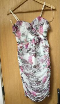 Floral Ruffle Dress - Lipsy