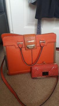River island handbag and purse