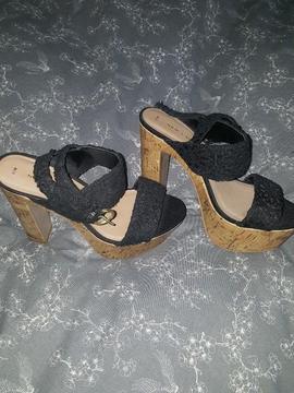 Black Heels. Size 5. Brand new