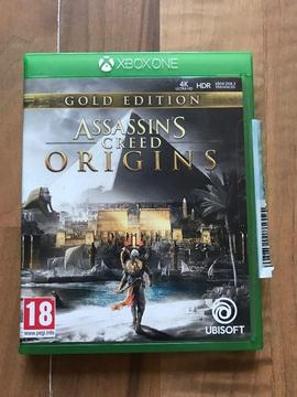 Assassins Creed origins , Xbox one , as new ! Price stands , no offers !