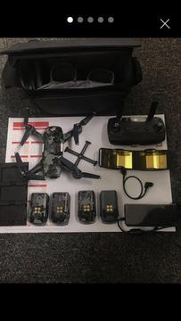 Dji Spark drone fly more combo plus extras