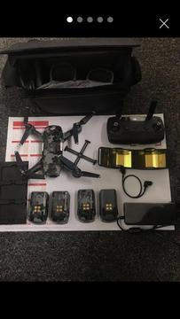 Dji Spark drone fly more combo plus extras