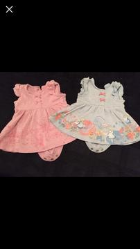 Tiny baby mothercare dresses