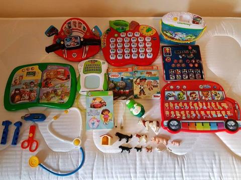 Large Toy bundle, Leapfrog, Vtech etc