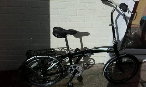 Brand new aluminium folding bike