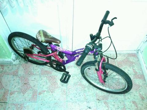 Girls apollo full suspension mini mountain bike (very tidy)