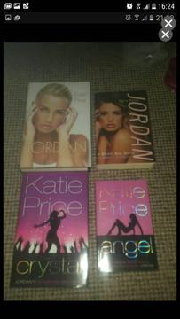 4x Katie price books