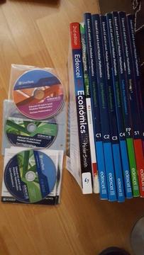 Variuos Edexcel AS and A Level Modular Maths & Economics and CDs