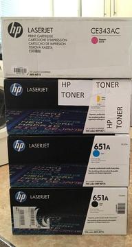 Genuine NEW Sealed 651A HP Toner Cartridges 700 color MFP M775 - delivery available