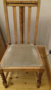 Two free dining chairs