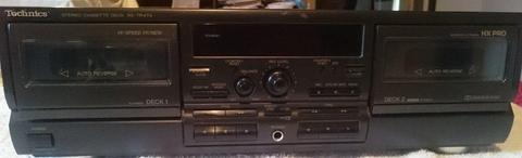 TECHNICS Stereo Cassette Deck RS-TR474 Good Condition
