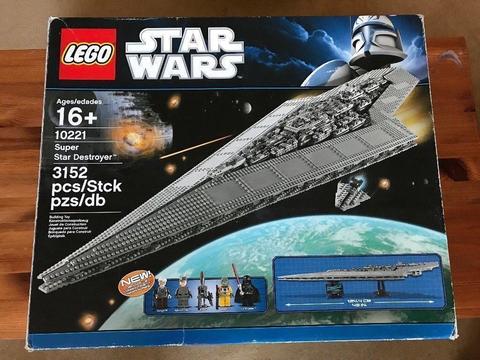 Lego 10221 Super Star Destroyer, Ultimate Collection Series USC, Complete, Boxed, rare, collectible