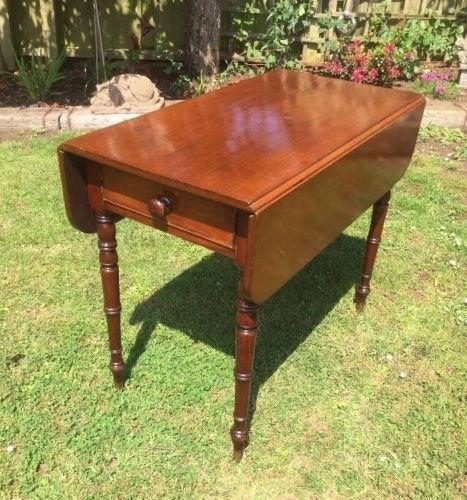 Wanted - Folding down antique mahogany table (also known as a Pembroke table)