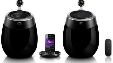 Fidelio SoundSphere docking speakers with AirPlay DS9800W/10