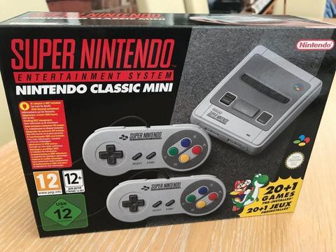 Super Nintendo SNES mini classic brand new Unopened- Still available