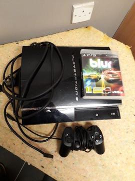 Ps3 console and one game