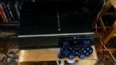 Ps3 console with controller