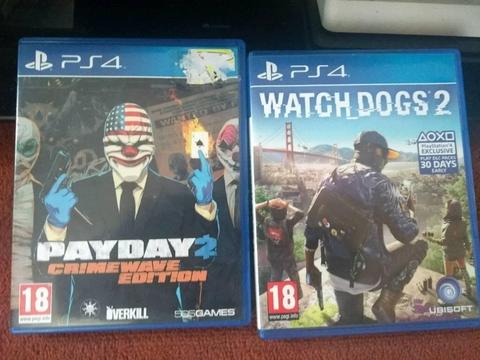Ps4 games as new
